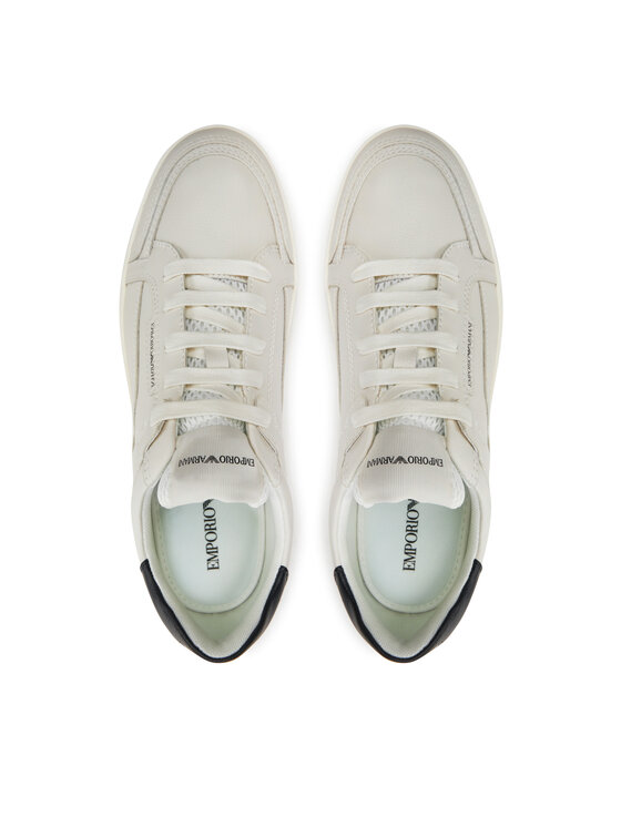 Emporio Armani Emporio Armani Sneakersy X4X568 XN162 U065 Biela