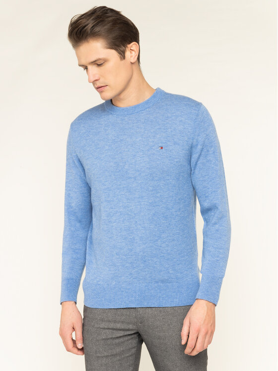 Tommy Hilfiger Tommy Hilfiger Sweater MW0MW11679 Kék Regular Fit