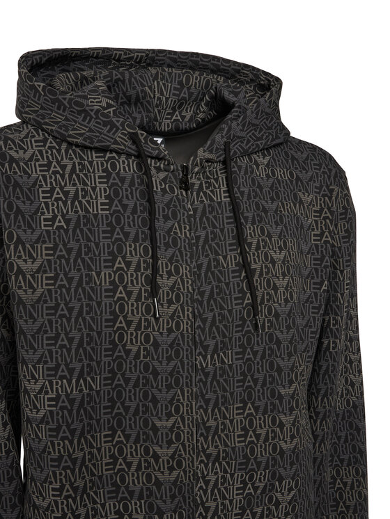 EA7 Emporio Armani EA7 Emporio Armani Sweatshirt 7M002206 AF12660 FC099 Schwarz Regular Fit
