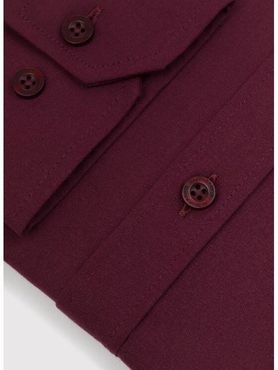 Pako Lorente Pako Lorente Koszula P24WF-1X-053 Bordowy Slim Fit