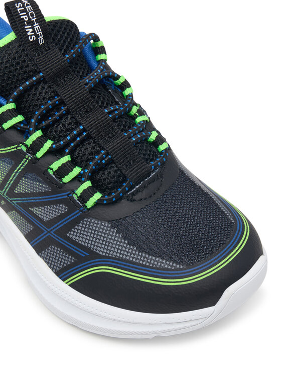 Skechers Skechers Sneakersy Microspec Velocity - Grid-Shift 404220N Černá