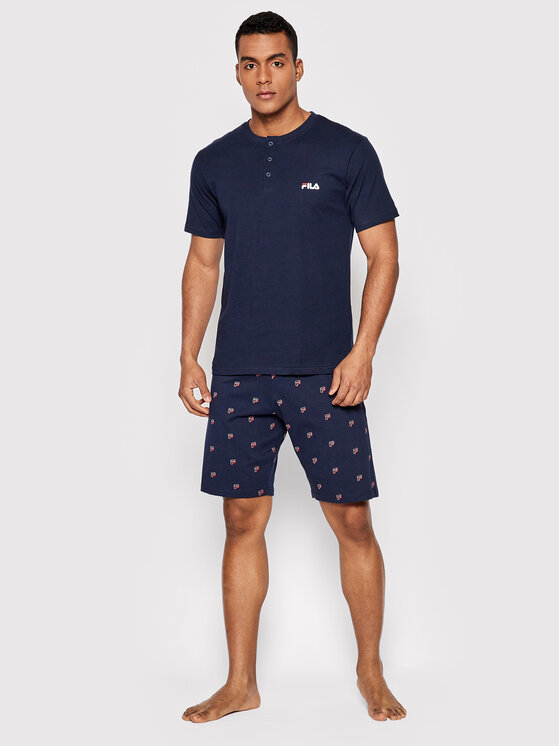 Fila Fila Πιτζάμα Uomo FPS1095 Σκούρο μπλε Regular Fit