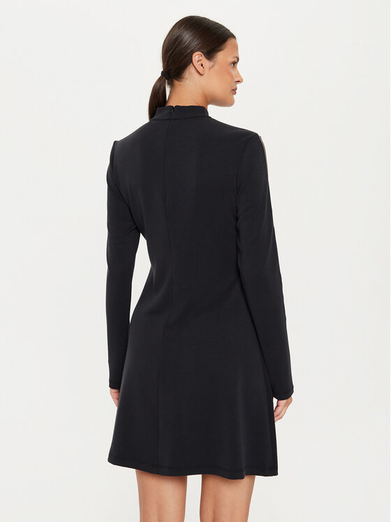 EA7 Emporio Armani EA7 Emporio Armani Ежедневна рокля 6DTA54 TJZBZ 1200 Черен Regular Fit