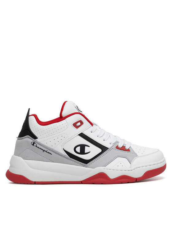Sneakers Champion OVERTIME MID S22274-WW012 Alb