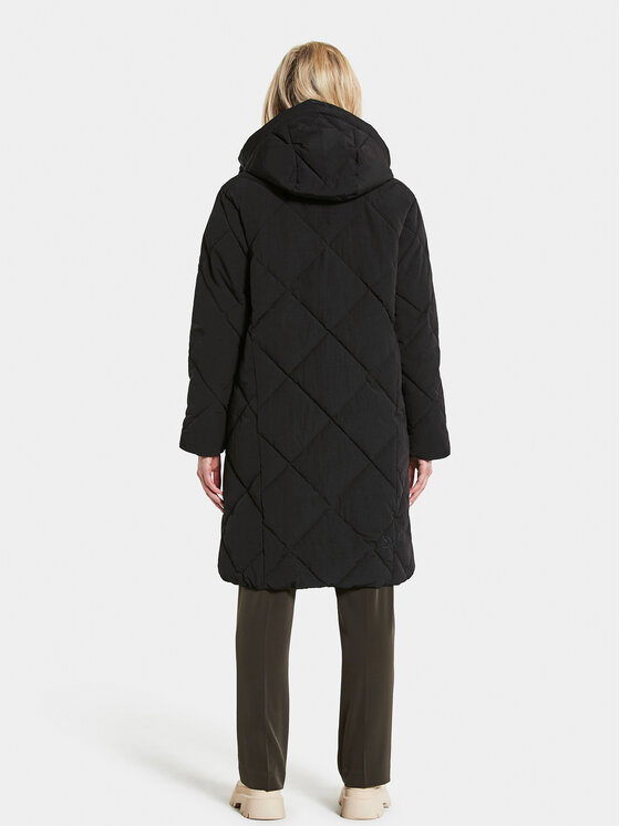 Didriksons Didriksons Zimní bunda Torun 504377 Černá Relaxed Fit