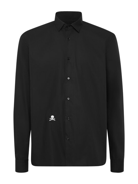 PHILIPP PLEIN PHILIPP PLEIN Camicia 26107 Nero Fitted Fit