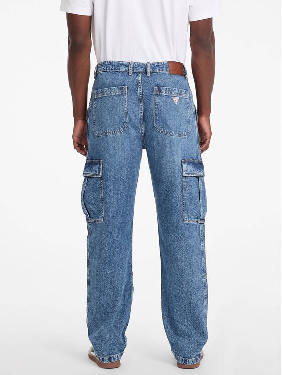 Guess Jeans Guess Jeans Jeansy 170141 Niebieski Regular Fit