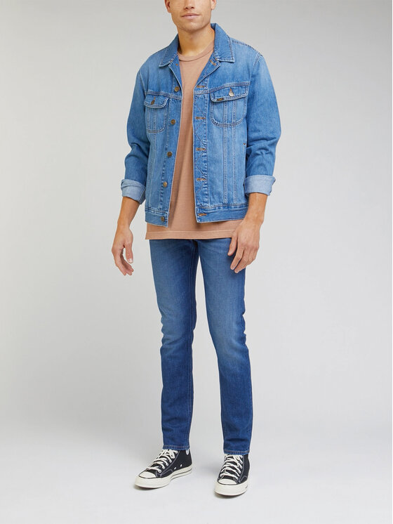 Lee Lee Jeansy Luke L719IAC18 112331723 Niebieski Slim Tapered Fit
