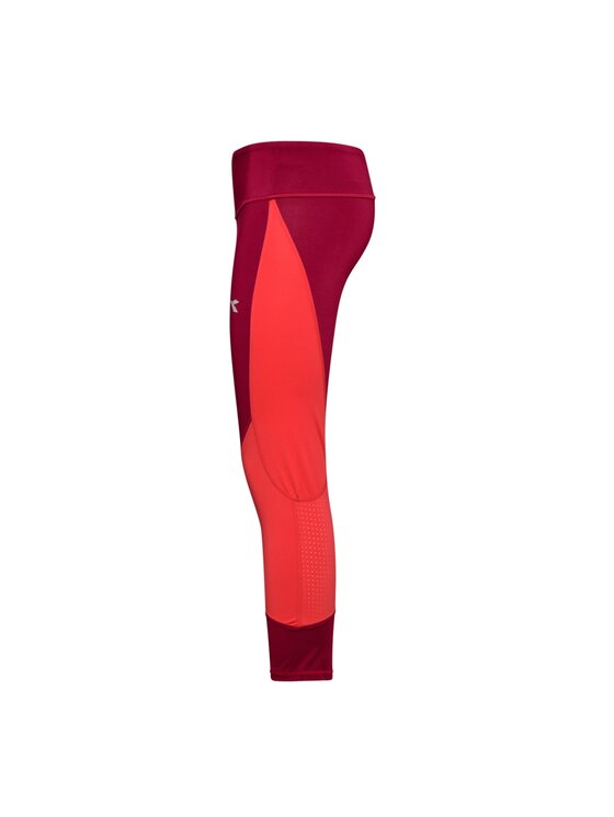 Diadora Diadora Legginsy L. 6/8 TIGHTS Czerwony Basic Fit