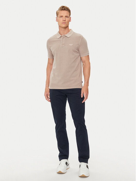BOSS Boss Chinosy 50510933 Granatowy Slim Fit