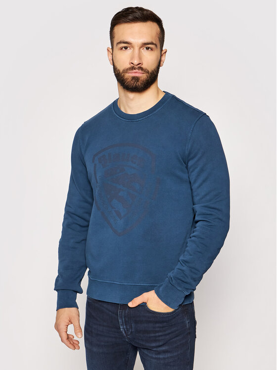Blauer Felpa Nera Con Cappuccio Per Bambino 26SBLKF08515-999