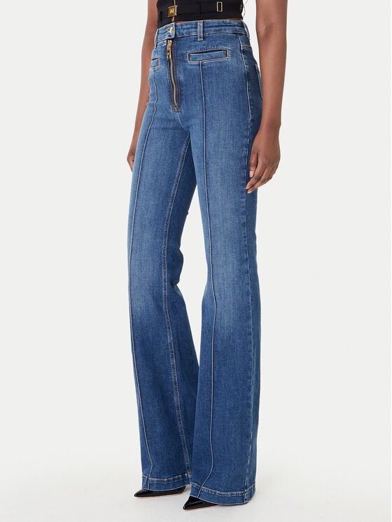 Elisabetta Franchi Elisabetta Franchi Jeans hlače PJ-17D-61E2 139 Modra Regular Fit