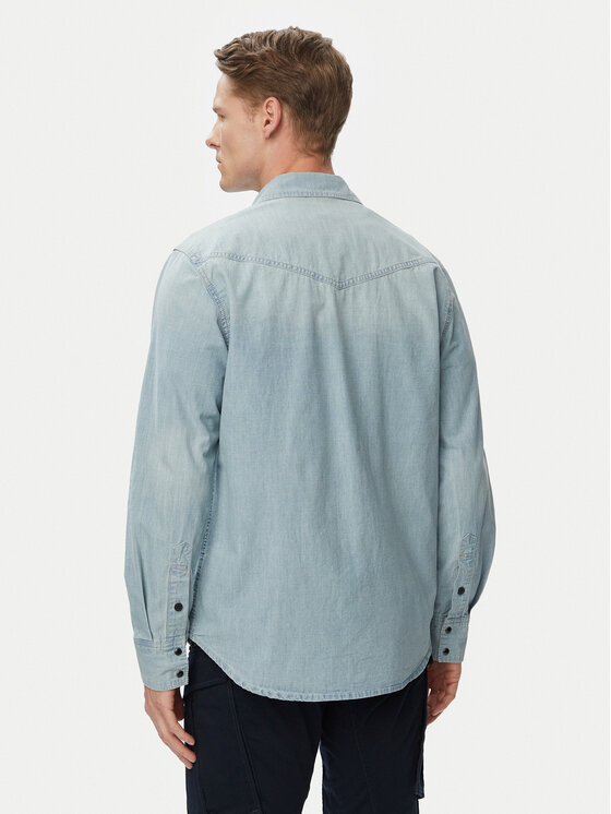 G-Star Raw G-Star Raw Jeans srajca Dakota  D23006-E356 Modra Regular Fit