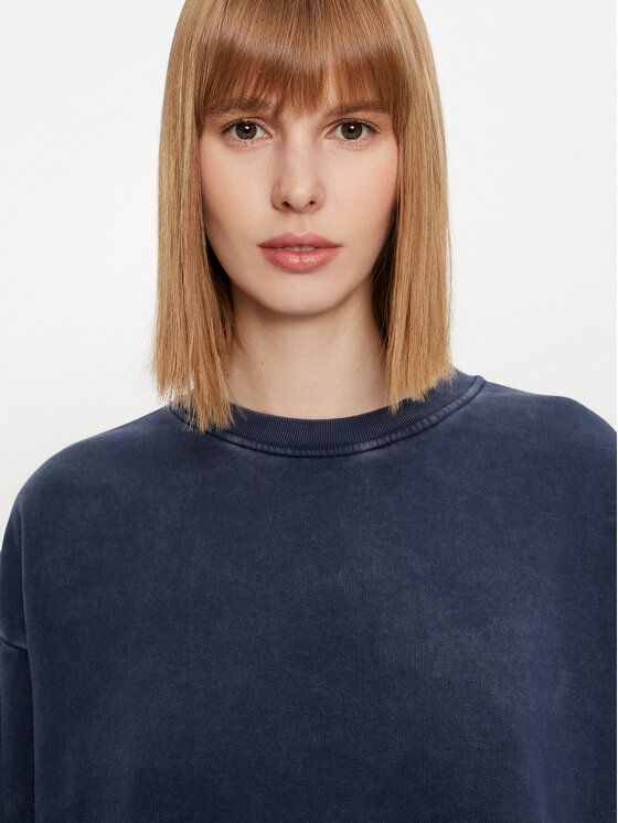 Deha Deha Majica dugih rukava C12131 Tamnoplava Regular Fit