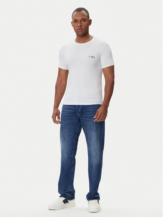 Emporio Armani Underwear Emporio Armani Underwear Set de tricouri﻿ EM001849 AF14131 M0082 Alb Fitted Fit