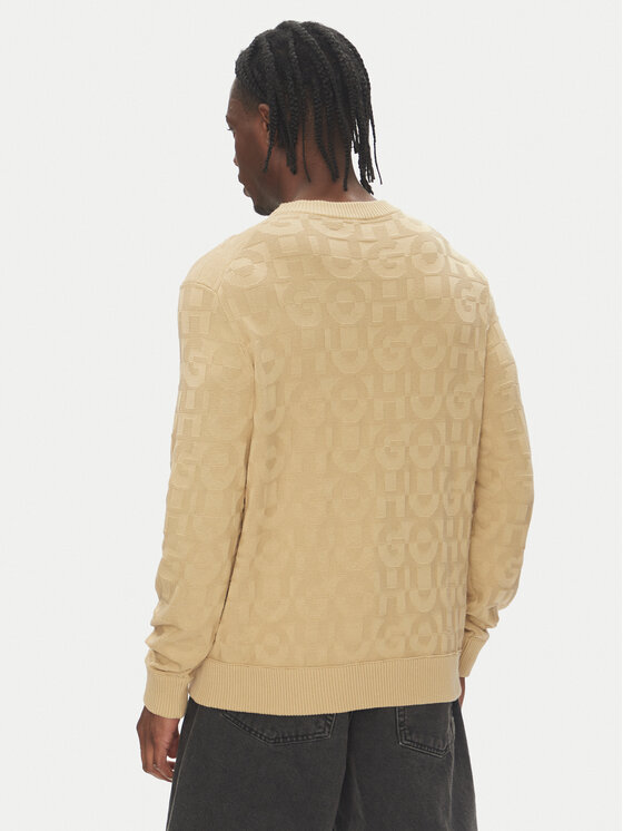 HUGO HUGO Maglione 50543785 Beige Regular Fit