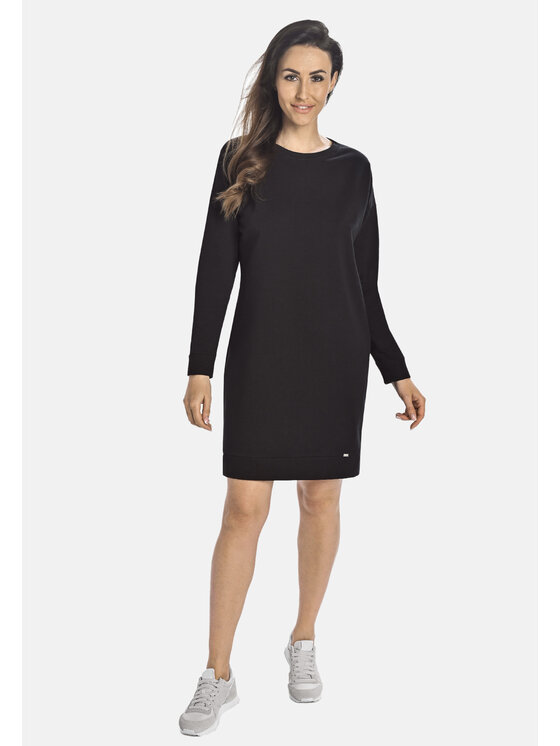 Teyli Teyli Sukienka 501 Czarny Standard Fit