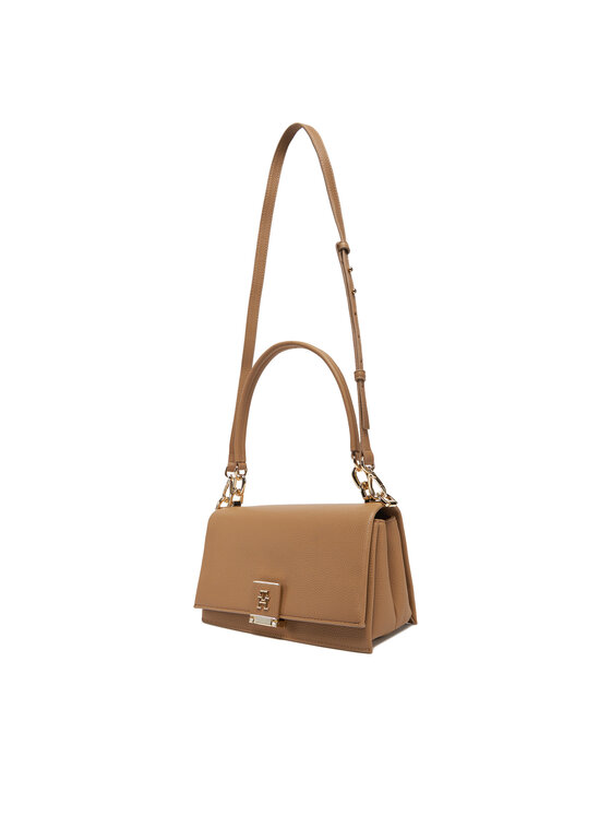 Tommy Hilfiger Tommy Hilfiger Ročna torba Th Her Med Crossover AW0AW17216 Rjava