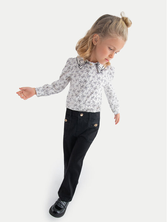 Abel & Lula Abel & Lula Džinsai 5721 Juoda Flare Fit