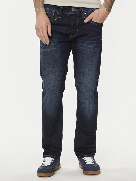 Pepe Jeans Džínsy Cash PM206318 Tmavomodrá Regular Fit