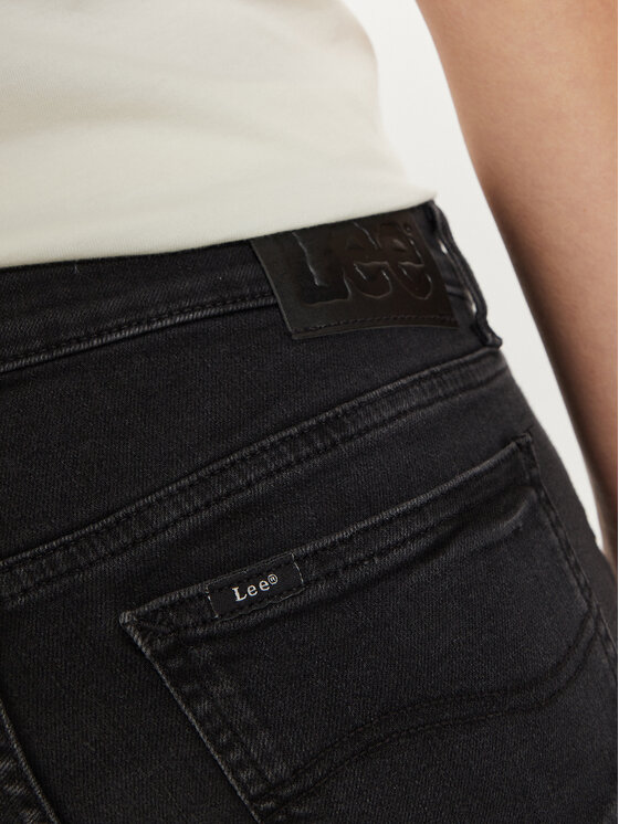 Lee Lee Jeansy Jessica 112355548 Czarny Bootcut Fit