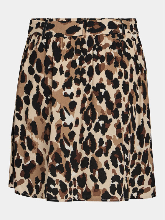 Vila Vila Trapeces svārki Moashly 14089471 Melns Regular Fit