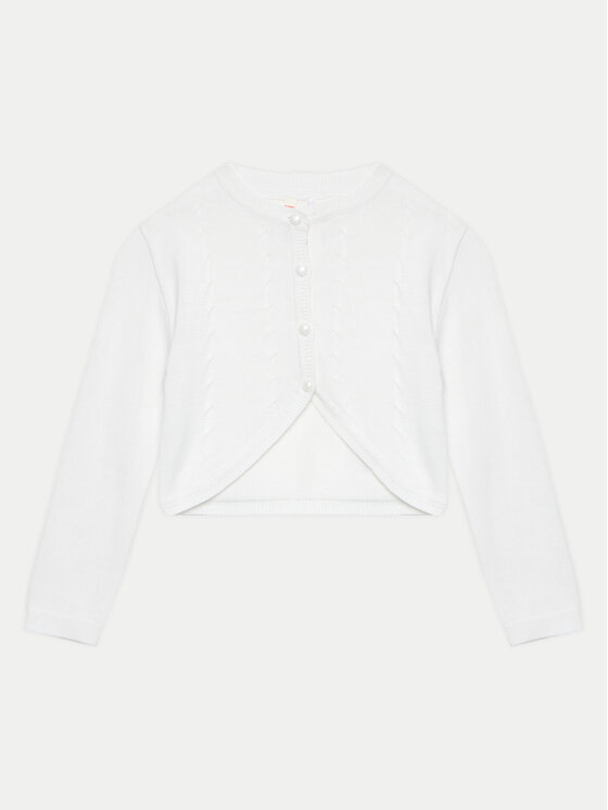 Coccodrillo Coccodrillo Kardigan WC4172201EJG Ekrüüvärv Regular Fit