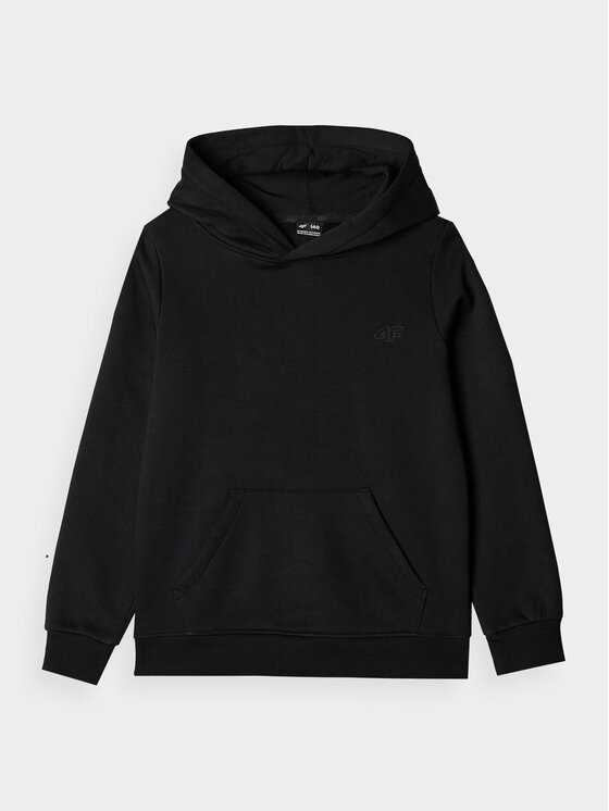 4F 4F Μπλούζα 4FJWMM00TSWSM1292-20S Μαύρο Regular Fit