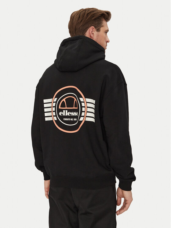 Ellesse Ellesse Majica dugih rukava Levante SHZ21890 Crna Relaxed Fit