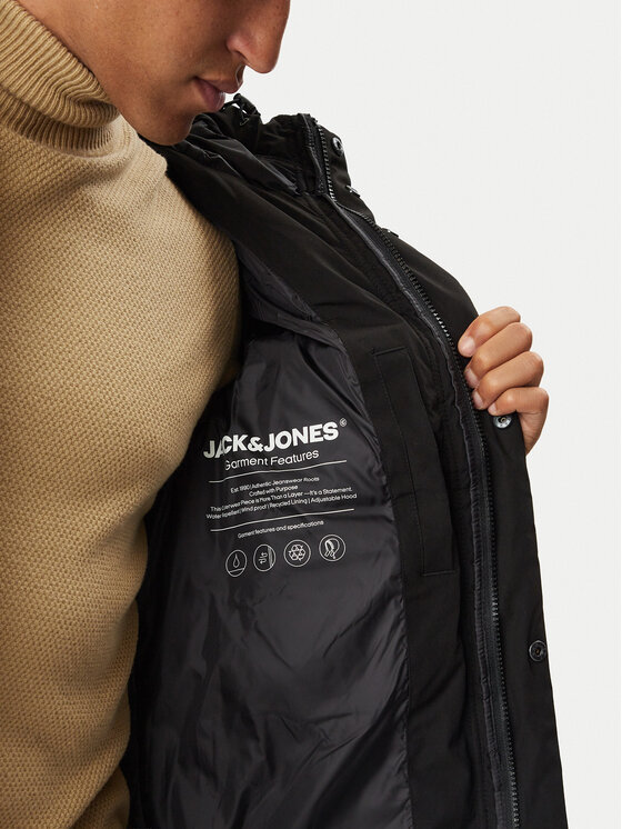 Jack & Jones Jack & Jones Zimska jakna Ebecks 12298859 Crna Regular Fit