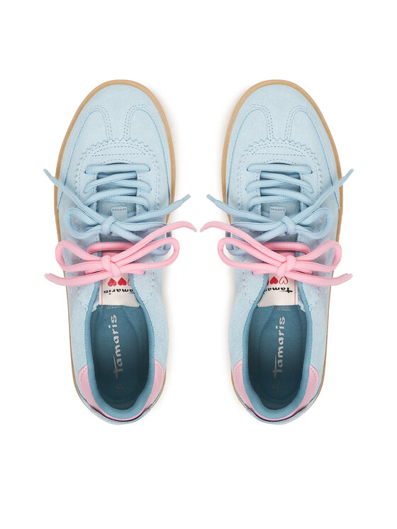 Tamaris Tamaris Sneakersy 1-23609-46 Světle modrá