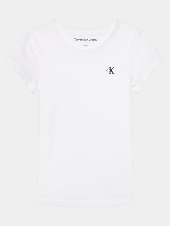 Calvin Klein Jeans Calvin Klein Jeans Комплект тениски Logo Aop IG0IG02503 Розов Slim Fit