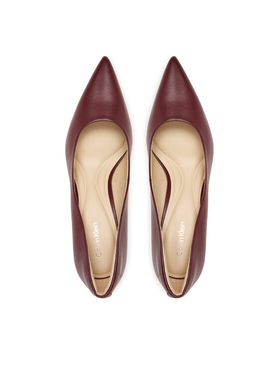 Calvin Klein Calvin Klein Lodičky Ess Stiletto 70 HW0HW02607 Bordová