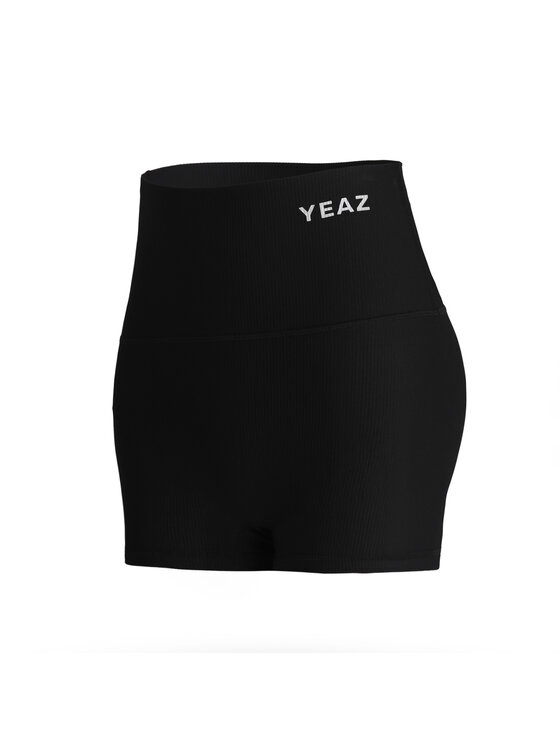 Yeaz Yeaz Szorty sportowe CLUB LEVEL Sportshorts Czarny Slim Fit