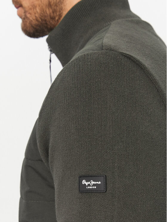 Pepe Jeans Pepe Jeans Μπλούζα Snell Mock PM702381 Γκρι Regular Fit