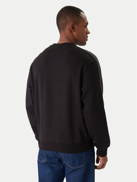 Calvin Klein Jeans Calvin Klein Jeans Felpa Logo Tape J30J327230 Nero Regular Fit