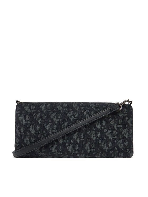 Calvin Klein Jeans Calvin Klein Jeans Kabelka Logo Jacquard Sophie Top Zip LV04K3183G Čierna