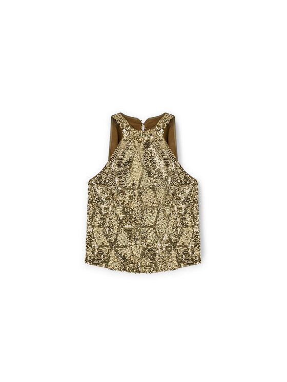 Motivi Motivi Blusa 2664Q001808N028 Oro Regular Fit