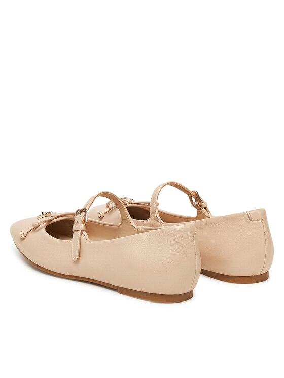 Guess Guess Μπαλαρίνες FLJKAY LEA02 Μπεζ
