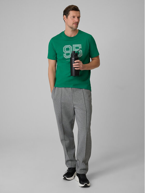 4F 4F T-Shirt SPORTS CLUB Zielony Regular Fit