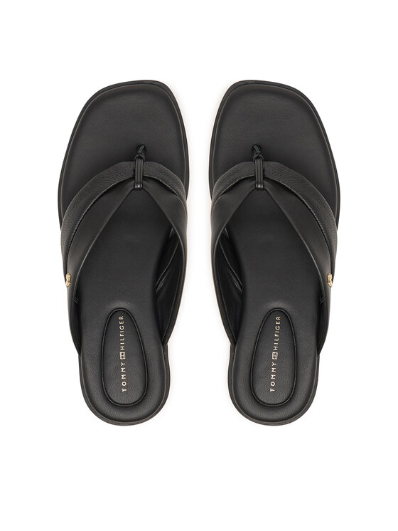 Tommy Hilfiger Tommy Hilfiger Čības uz pirksta FW0FW09216 Melns