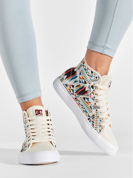 DC DC Sneakers Manual Hi Txse ADJS300275 Beige
