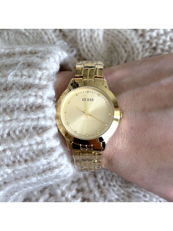 Guess Guess Zegarek W0989L2 Złoty