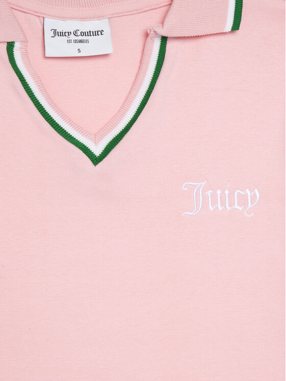 Juicy Couture Juicy Couture Polo majica JCWCT225355 Roza Regular Fit
