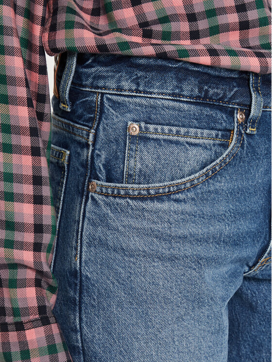 Lee Lee Jeansy Rider 112355250 Niebieski Slim Fit