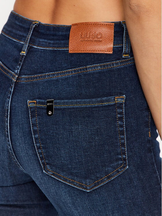 Liu Jo Liu Jo Džinsi UF3063 D4615 Tumši zils Straight Fit