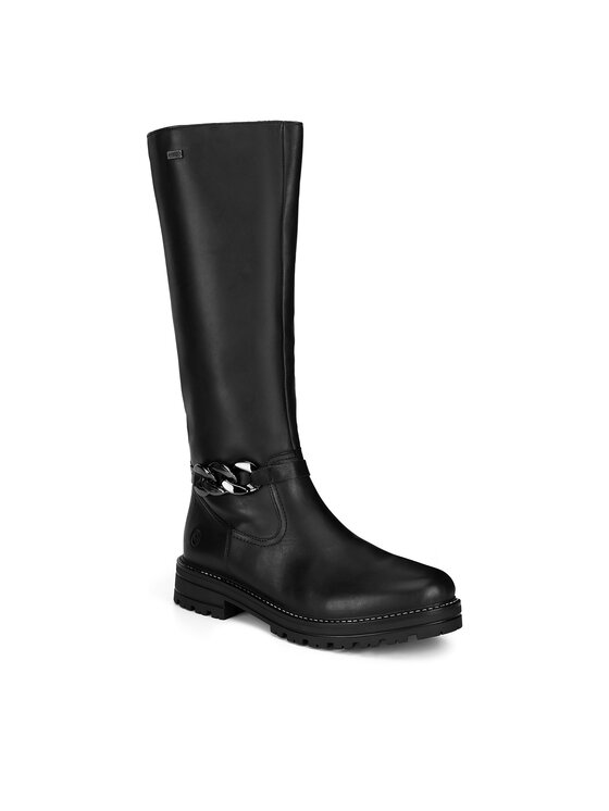 Remonte Remonte Oficerki D2282-01 Czarny
