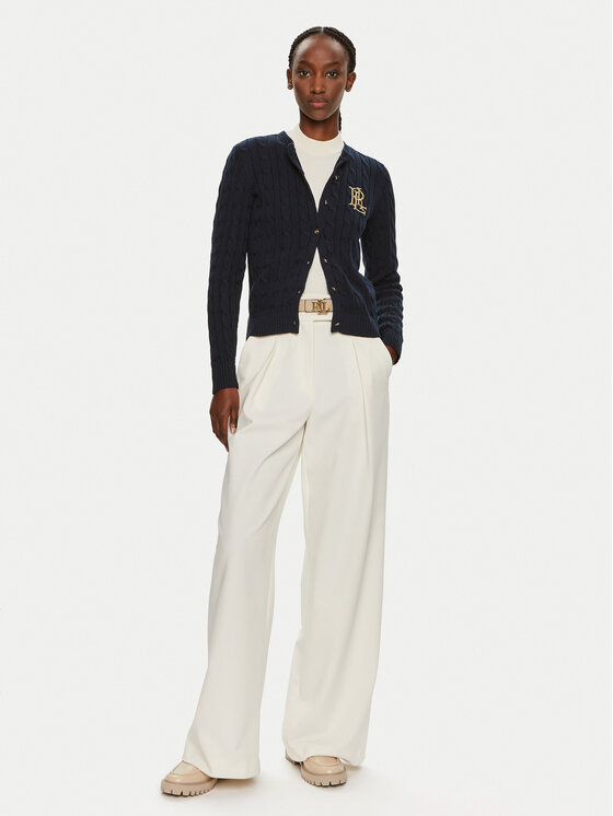LAUREN RALPH LAUREN Lauren Ralph Lauren Strickjacke 200932225002 Dunkelblau Slim Fit