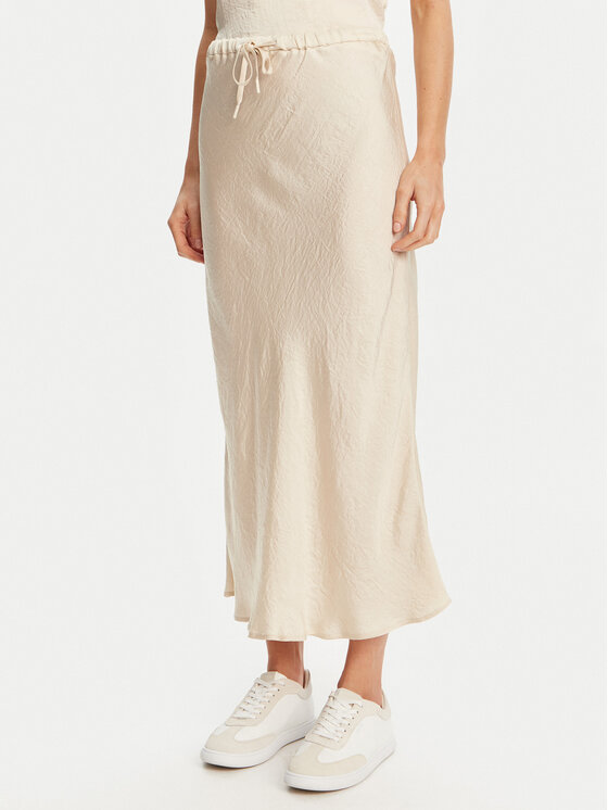 Marella Marella Midi sukně No 2513101055 Écru Regular Fit