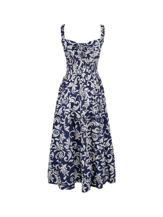 ACANFORA ACANFORA Sukienka wieczorowa 8191-BLU Niebieski Regular Fit